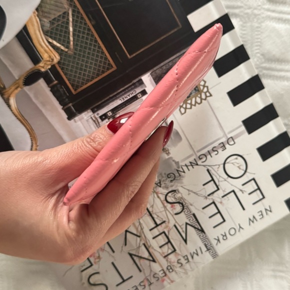 Authentic Chanel Card Holder -Pink - Picture 4 of 8